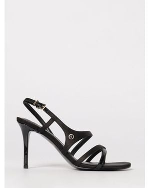 Just Cavalli Satin Sandal - White