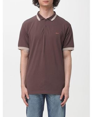 Sun 68 Polo Shirt - Purple