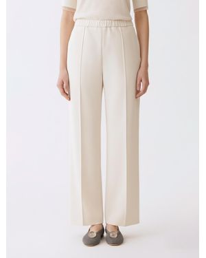 Fabiana Filippi Wide Leg Trousers - Natural