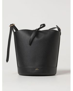 A.P.C. Crossbody Bags - Black