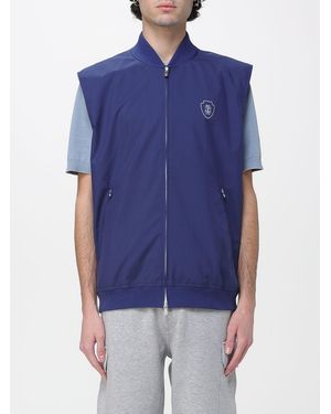 Brunello Cucinelli Knit Polo Shirt - Blue