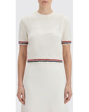 Thom Browne Camiseta Mujer - Blanco