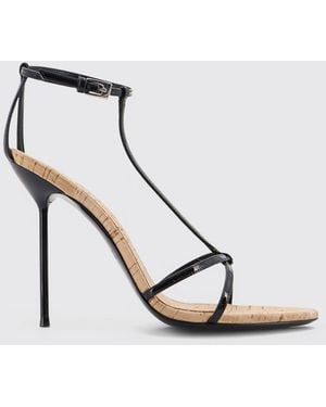 Paris Texas Heeled Sandal - White