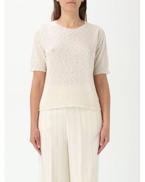 Annarita N. Maglia A Girocollo - Bianco
