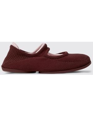 Camper Right Niko Mary Jane Ballerinas - Red