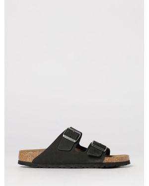 Birkenstock Arizona Nubuck Sandal - Black