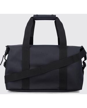 Rains Bolsa De Viaje Hilo Weekend Impermeable Con Doble Asa - Negro