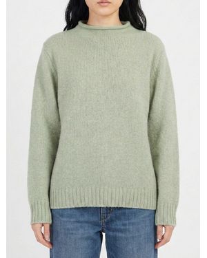arch4 Pullover De Cuello Redondo En Cachemir - Verde