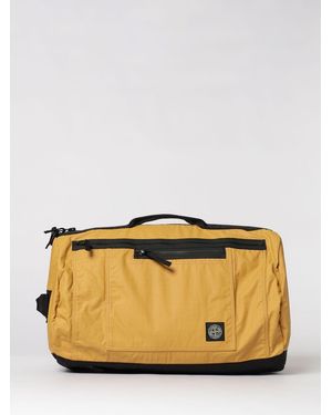 Stone Island 9200033S0331 Double-Coated Cotton Ripstop Holdall - Natural