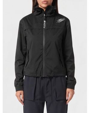 Philipp Plein Nylon Windbreaker - Black