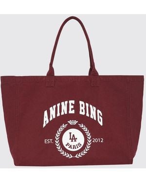 Anine Bing Shoulder Bag - Red