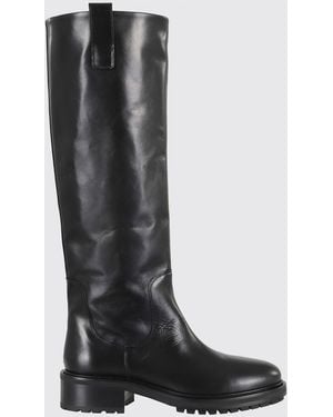 Aeyde Leather Boot - Black