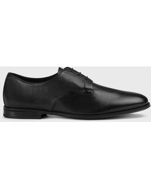 Doucal's Leather Derby Shoes - White