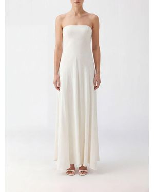 Giovanni bedin Long Evening Gown - White