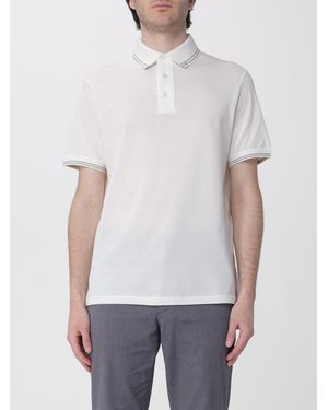 Emporio Armani Cotton Polo Shirt - White