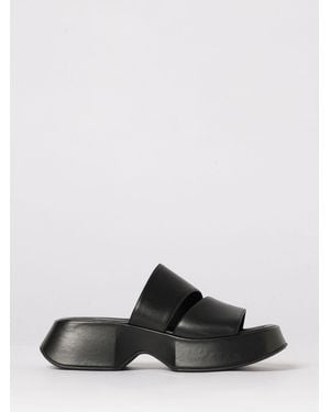 Vic Matié Vic Mati&Eacute Leather Sandals - Black