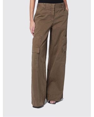 Off-White c/o Virgil Abloh Cotton Cargo Trousers - Brown