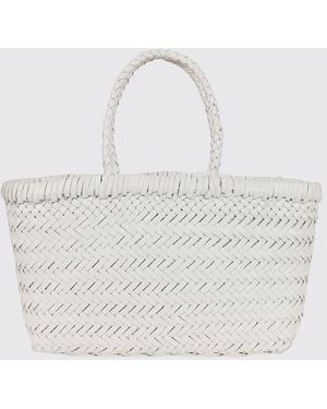 Dragon Diffusion Mini Flat Gora Bag - White
