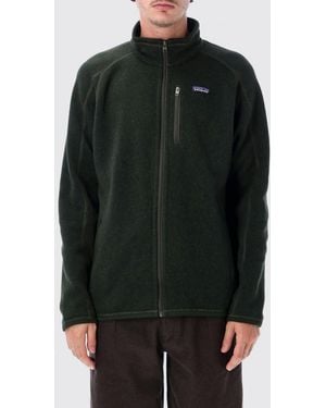 Patagonia Recycled Polyester Full-Zip Fleece Jacket With High Neck - Black