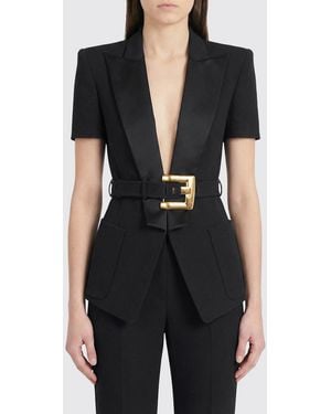 Balmain Jacke Damen - Schwarz
