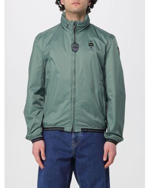 Blauer Polyester Bomber Jacket - Green