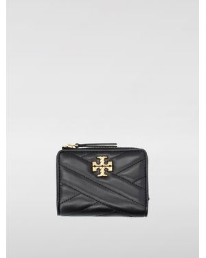 Tory Burch Kira Chevron Portemonnaie - Schwarz