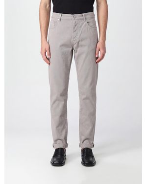 Brunello Cucinelli Straight Stretch Denim Jeans - Grey