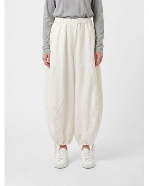 Comme des Garçons Comme Des GarÇ Ons Crêpe Balloon Pants - White