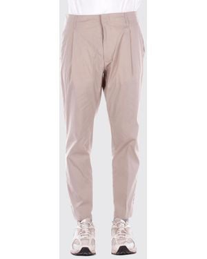 Dondup Cotton Slim Fit Trousers - Pink