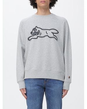 ICECREAM Spray Paint Running Dog Rundhals-Sweatshirt Mit Logo - Grau