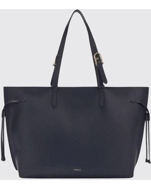 Furla Schultertasche Damen - Blau