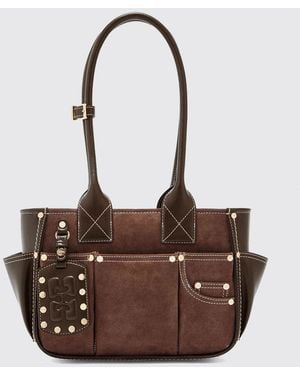 Ganni Tote Bag - Natural