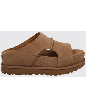 UGG Goldenstar Hi Suede Sandal - Brown