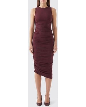 Wolford Asymmetric Stretch Jersey Dress - Red