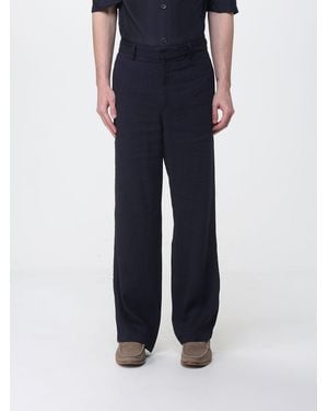 Barena Delfo Virgin Wool Pants - Blue