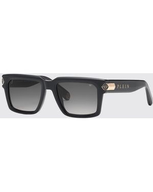 Philipp Plein Empire Acetate Sunglasses - Grey