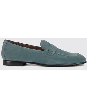 Doucal's Suede Loafer - Green