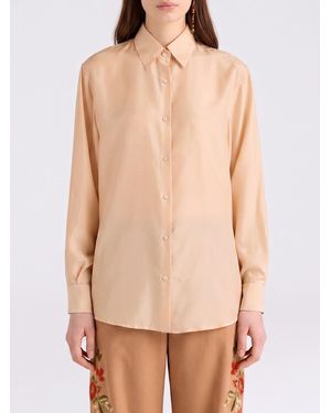 Momoní MomonÌ Classic Silk Shirt - Natural