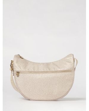 Borbonese Luna Middle Bag - Natural