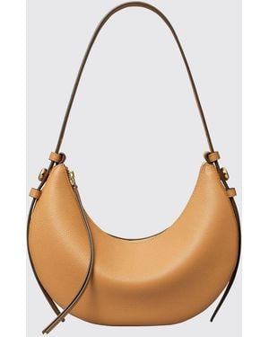 Tory Burch Romy Grained Leather Bag - White