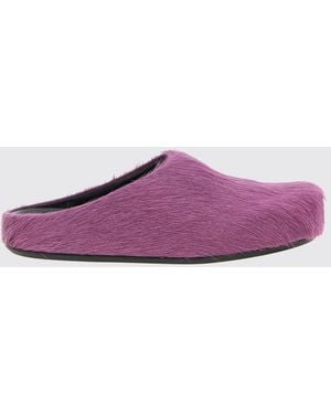 Marni Fussbett Sabots - Purple