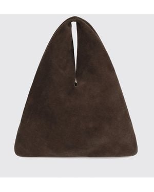 Manebí X Alex Rivière Studio Suede Calfskin Handbag - Brown