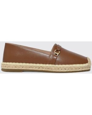 Coccinelle C-Easy Leather Espadrilles - Brown
