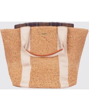 Barbour Lily Raffia Bag - Natural