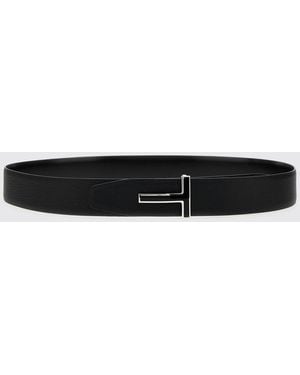 Tom Ford Cinturón Hombre - Blanco