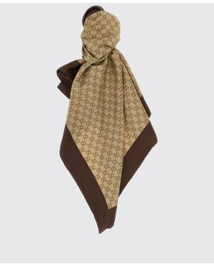 Gucci Neck Scarf - Natural