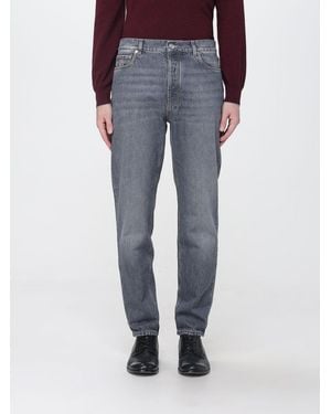 Brunello Cucinelli Mid-Rise Straight Fit Jeans - Blue