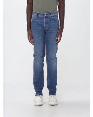 Brunello Cucinelli Mid-Rise Straight Fit Jeans - Blue