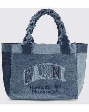 Ganni Handbag - Blue