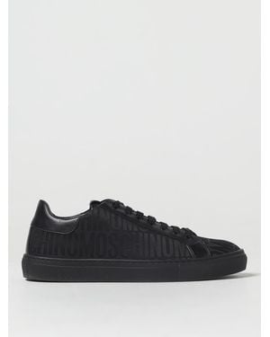 スニーカー MOSCHINO COUTURE Men Sneakers Black MM15012G1H101 000 Moschino sneakers men serena MB15012G1LGA0000 Black leather
